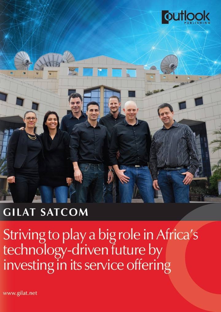 2016: Gilat Satcom Management Team on the cover of Outlook Magazine